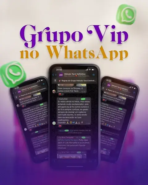 Bônus — Grupo VIP de alunas